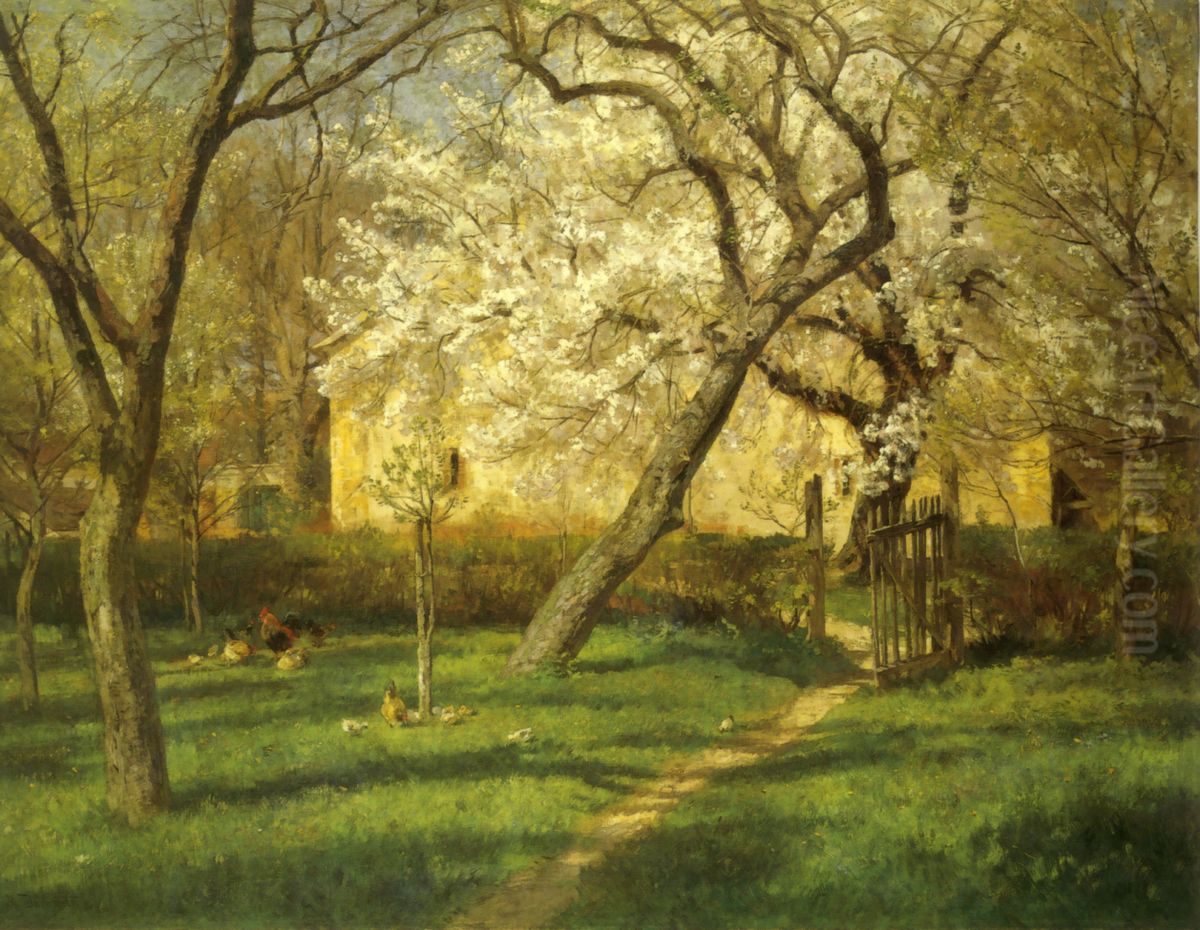 In voller Blute Oil Painting by Hugo Darnaut