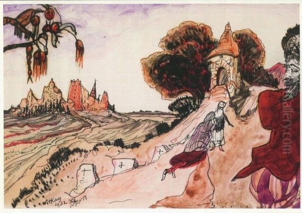 Fairy tale II Oil Painting by Stanislaw Ignacy Witkiewicz (Witkacy)