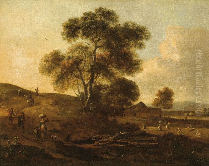 ? Oil Painting by Jan Wijnants