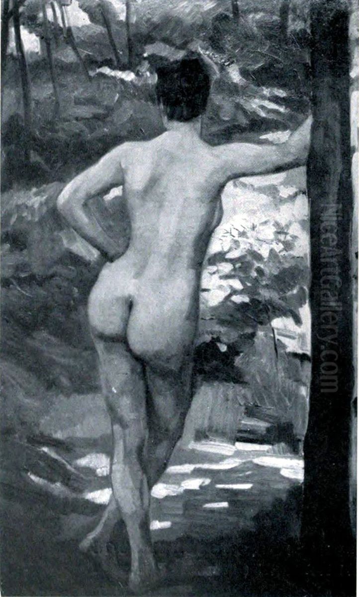 Im Liebesgarten Oil Painting by Wilhelm Heinrich Trutbner