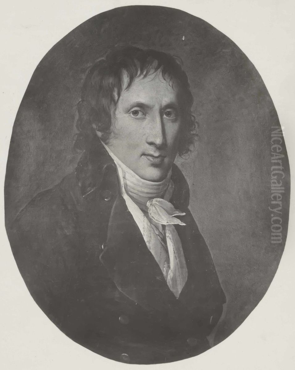 Portrait de M. de Briche Oil Painting by Marie-Guillemine Benoist