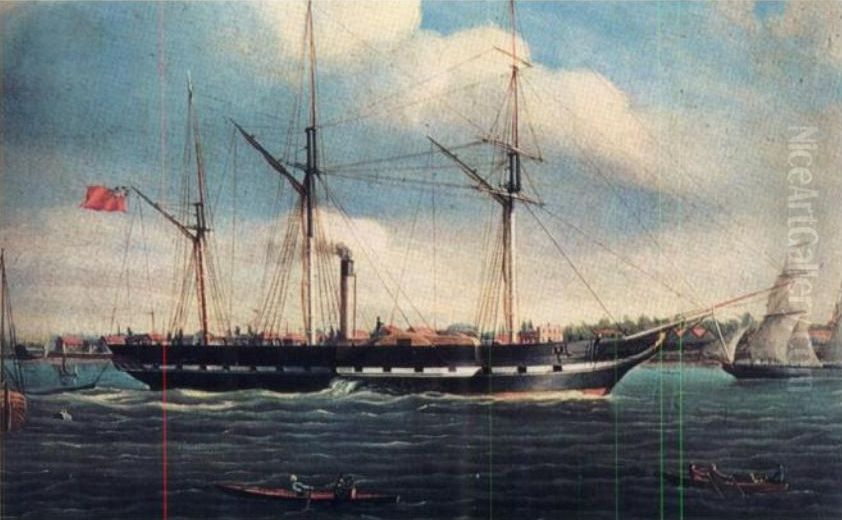 SS Royal William Oil Painting by unknown