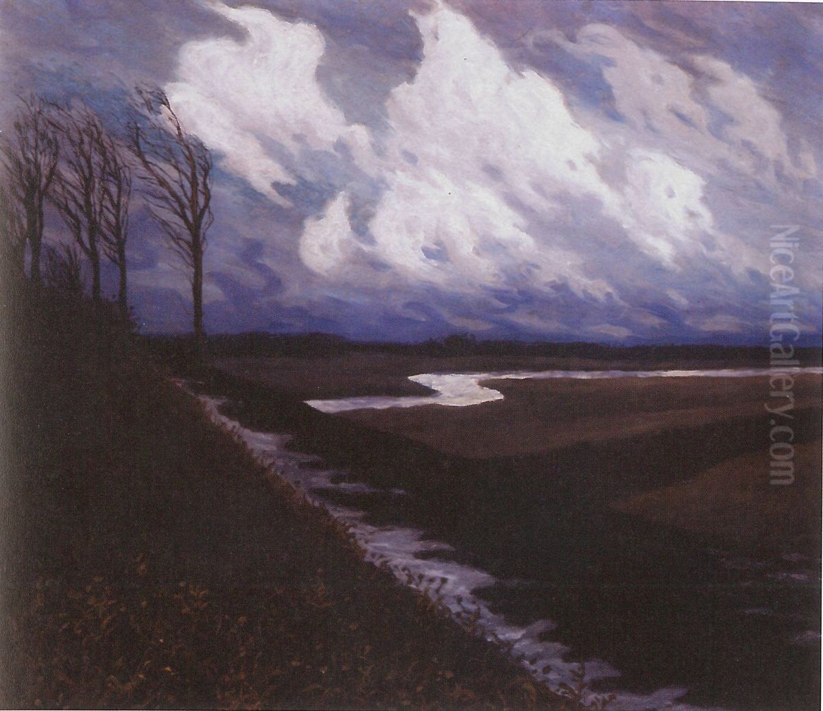 Przedwiosnie Oil Painting by Stanislaw Ignacy Witkiewicz (Witkacy)