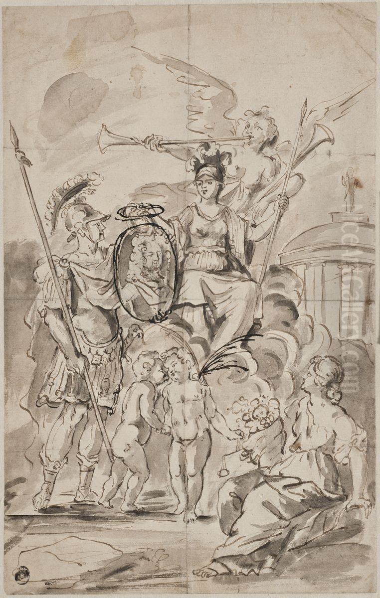 Furste apoteos Oil Painting by Gerard de Lairesse