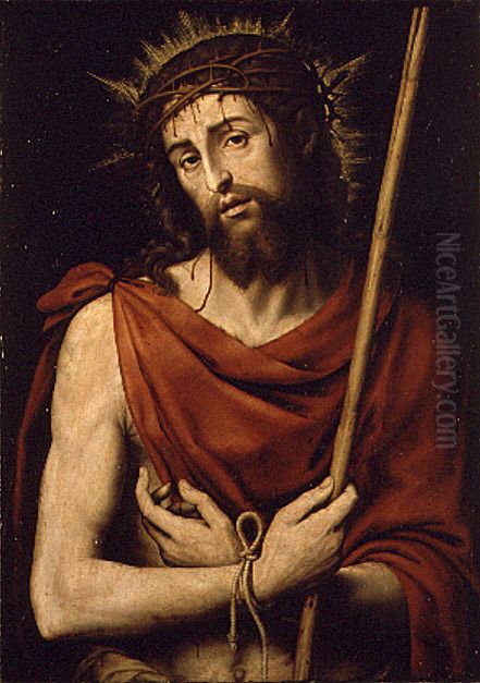 Ecce Homo Oil Painting by Juan De Juanes