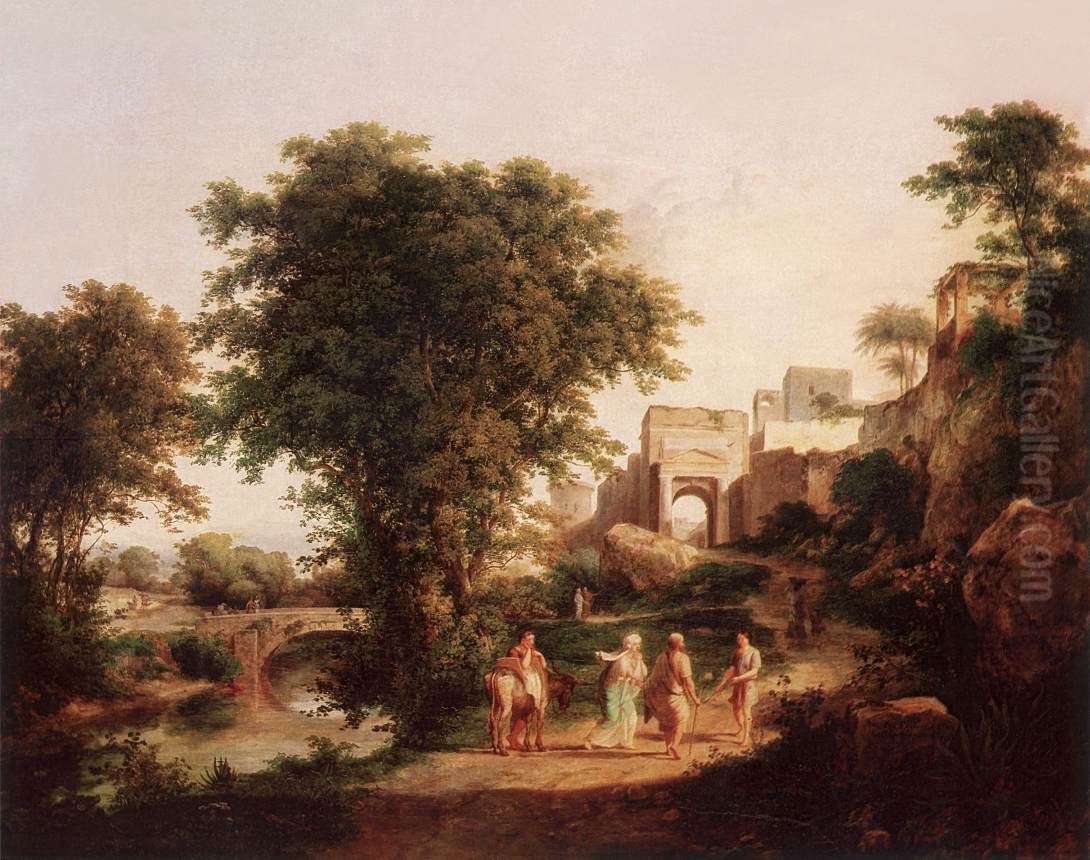 From the Pearl of Holy Antiquity Oil Painting by Karoly Marko