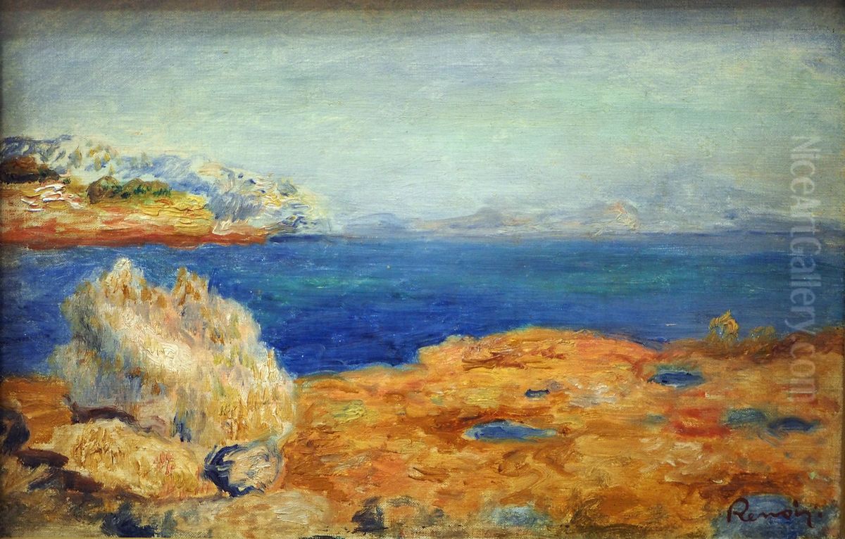 Kustenlandschaft Oil Painting by Pierre Auguste Renoir