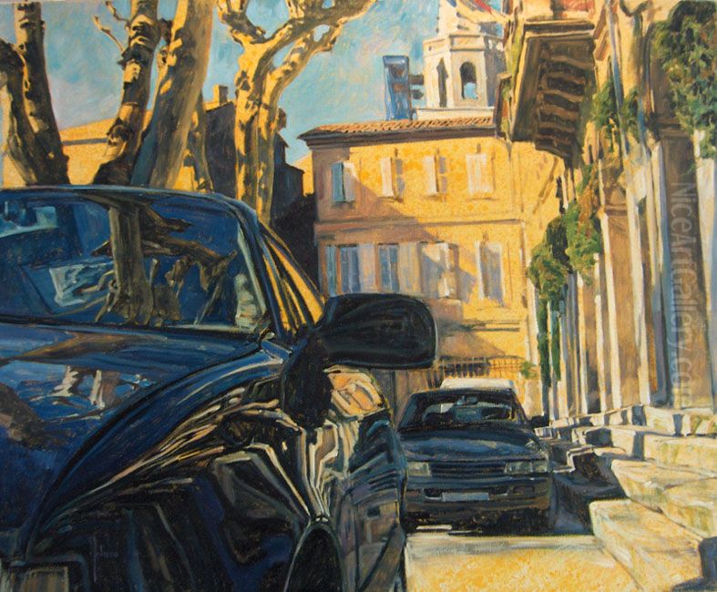 Saint Remy de Provence Oil Painting by Andreas Vanpoucke