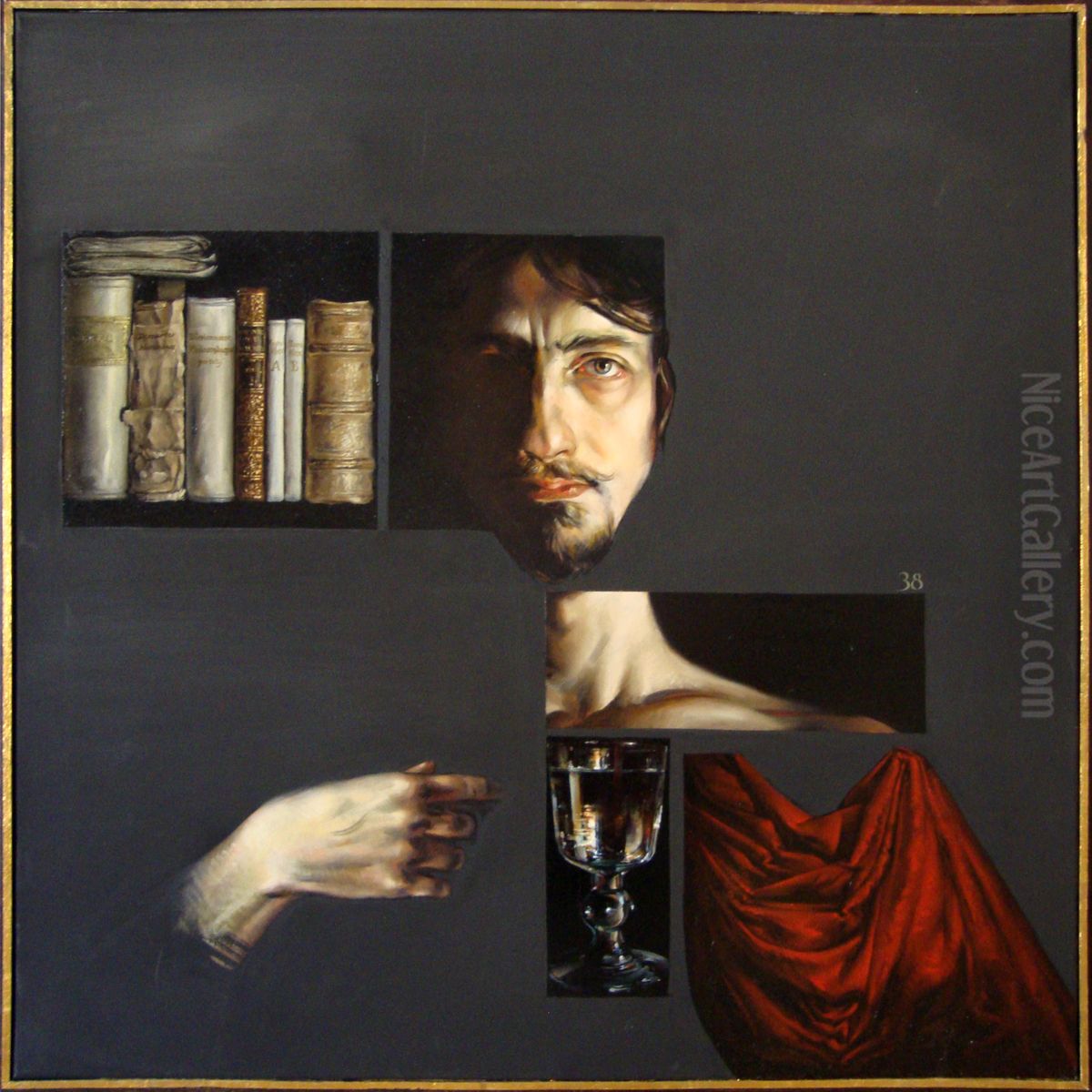 Self-portrait Oil Painting by Federico Maria Sardelli