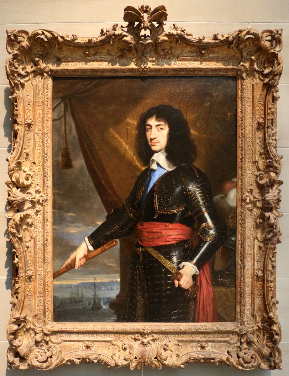 Portrait of Charles II ofEngland Oil Painting by Philippe de Champaigne