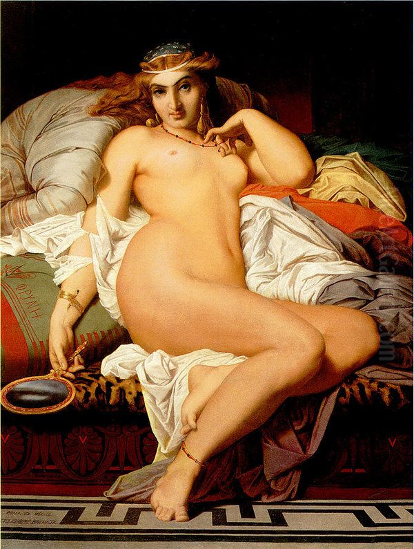Phryne Oil Painting by Gustave Boulanger