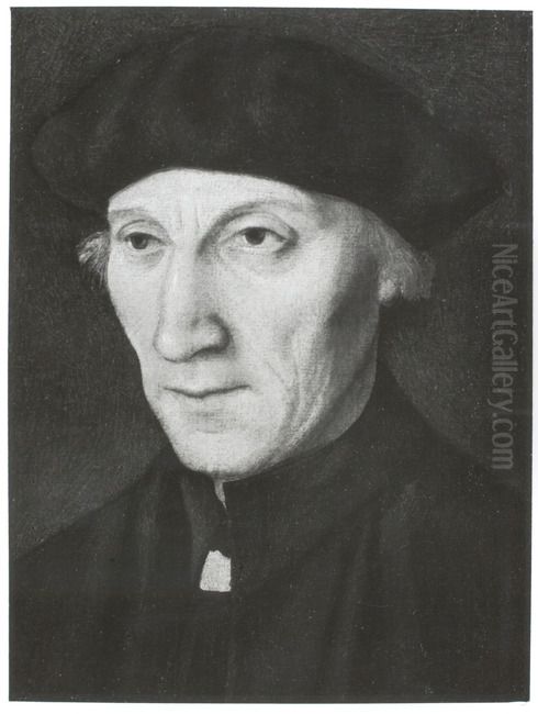 Portrait of a man Oil Painting by Quinten Metsys