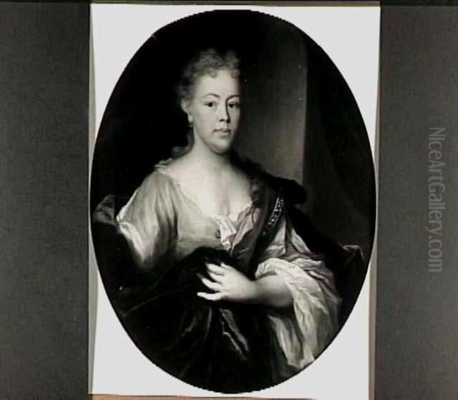 Portrait of a woman Oil Painting by Arnold Boonen