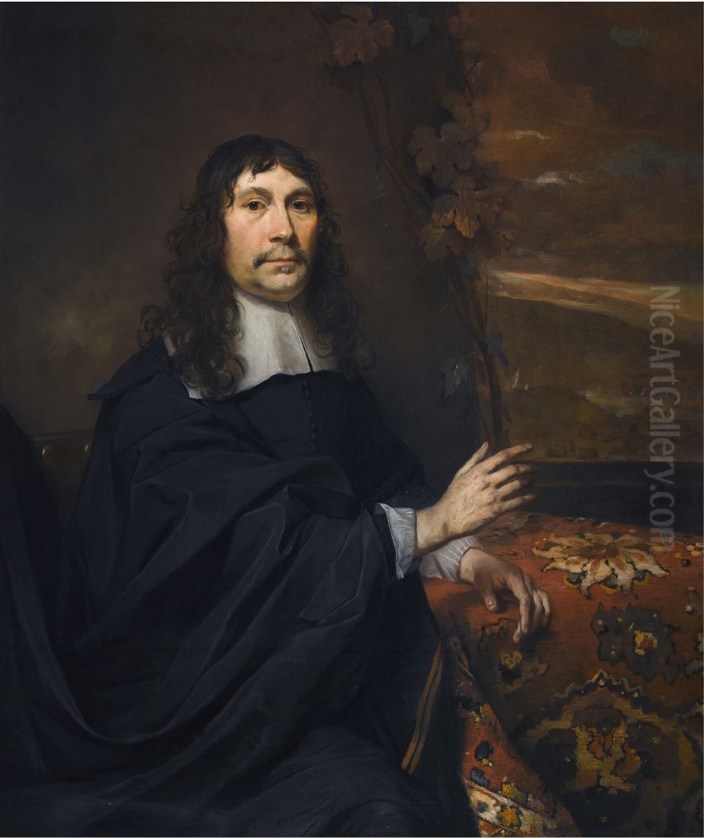 Portrait of an unknown man Oil Painting by Pieter van Anraedt