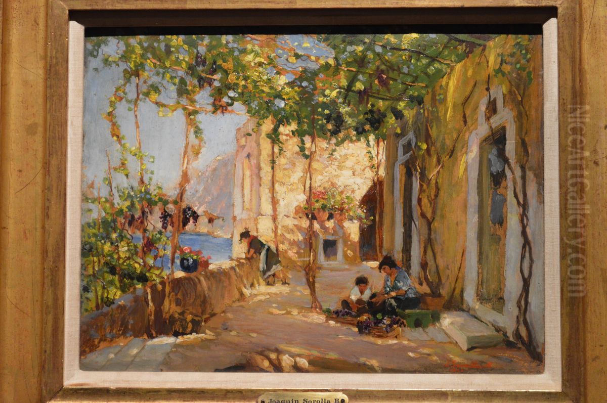 Escena de Napoles Oil Painting by Joaquin Sorolla