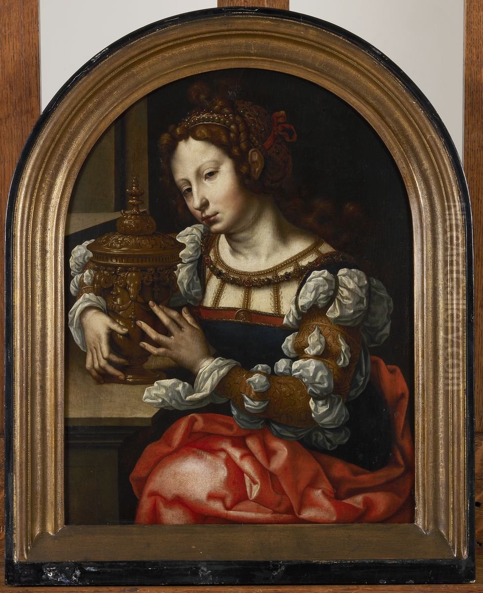 Maria Magdalena Oil Painting by Jan Gossaert