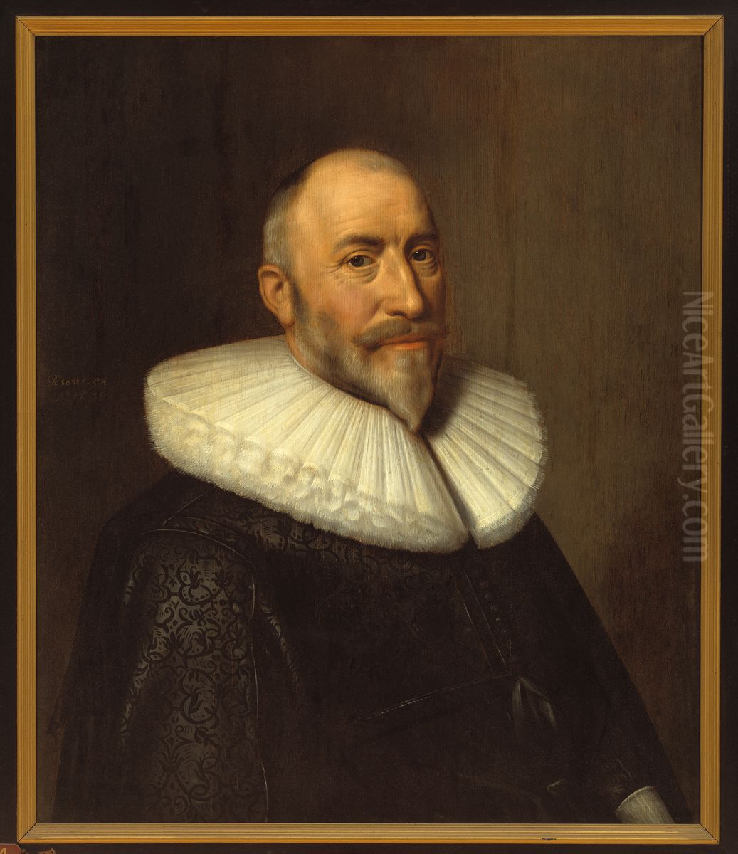 Portrait of Jacob Arentsz. van der Graeff (1586-1651) Oil Painting by Michiel Jansz. van Mierevelt