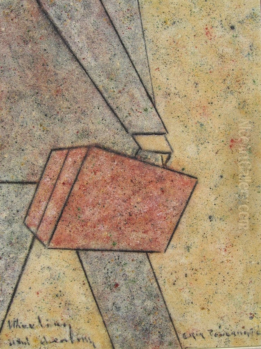 Wheeling and dealing. Oil Painting by Erik Pevernagie