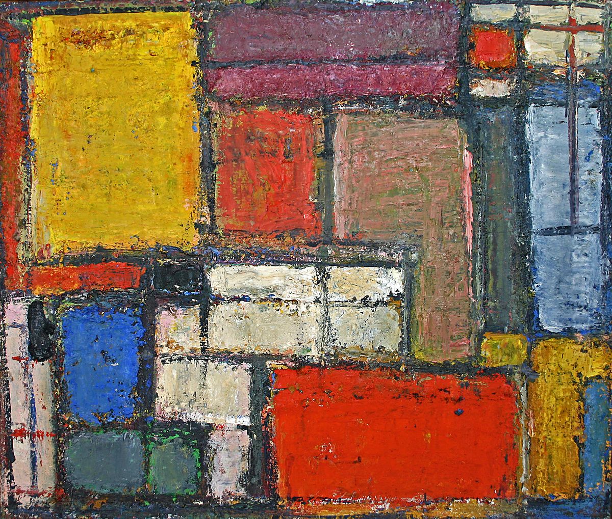 Composition I Oil Painting by unknown