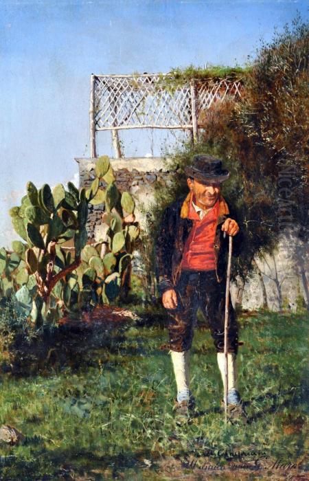 Il Fattore Oil Painting by Alceste Campriani