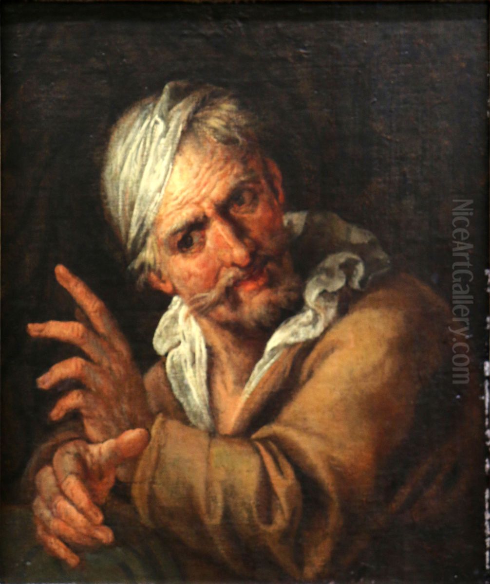 Le muletier Oil Painting by Pietro della Vecchia