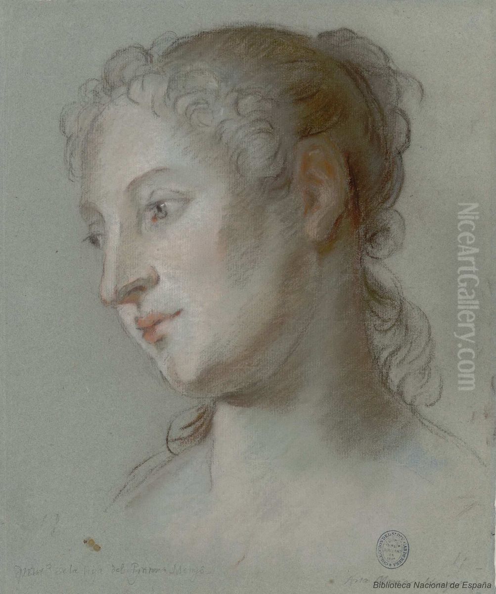 Autorretrato Oil Painting by Anna Maria Mengs