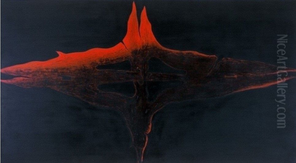 RED-IT-MUON Oil Painting by unknown