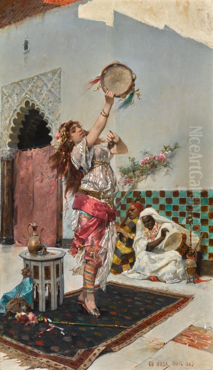 The Dancer Oil Painting by Charles Wilda