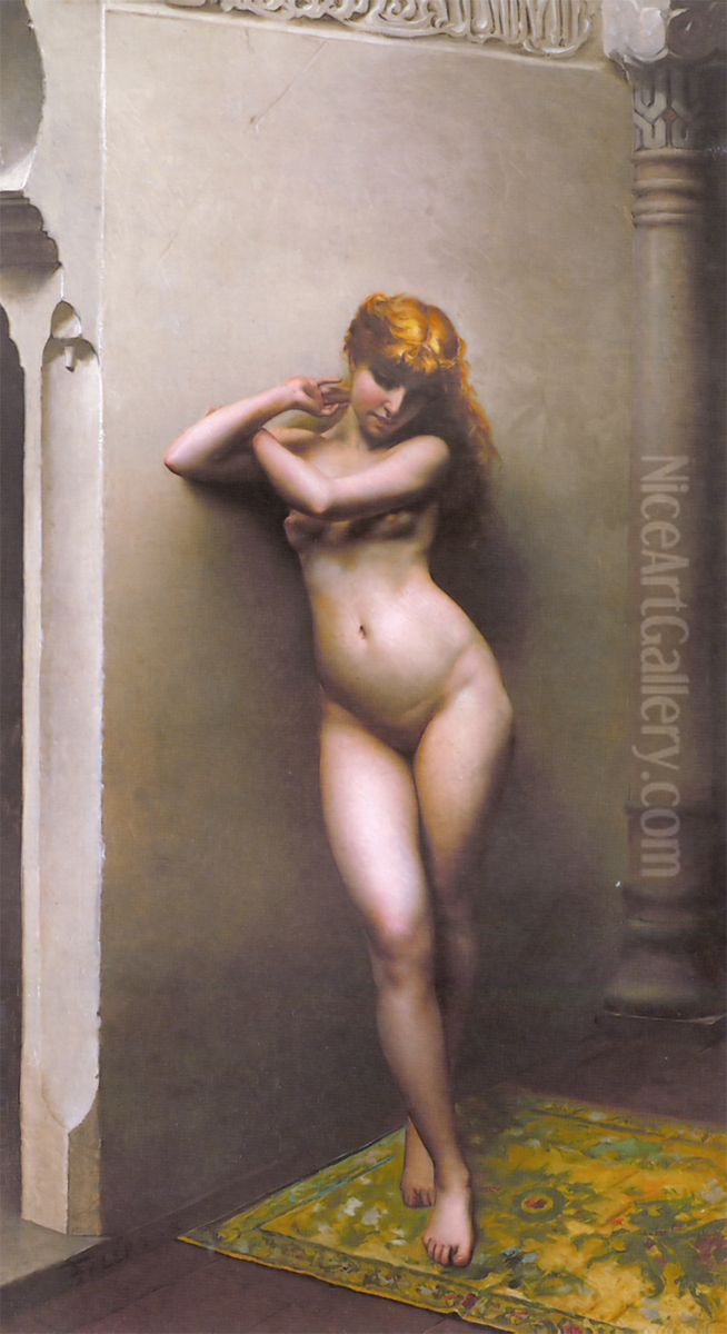 Perhaps a.k.a.Namouna[1] Oil Painting by Luis Ricardo Falero
