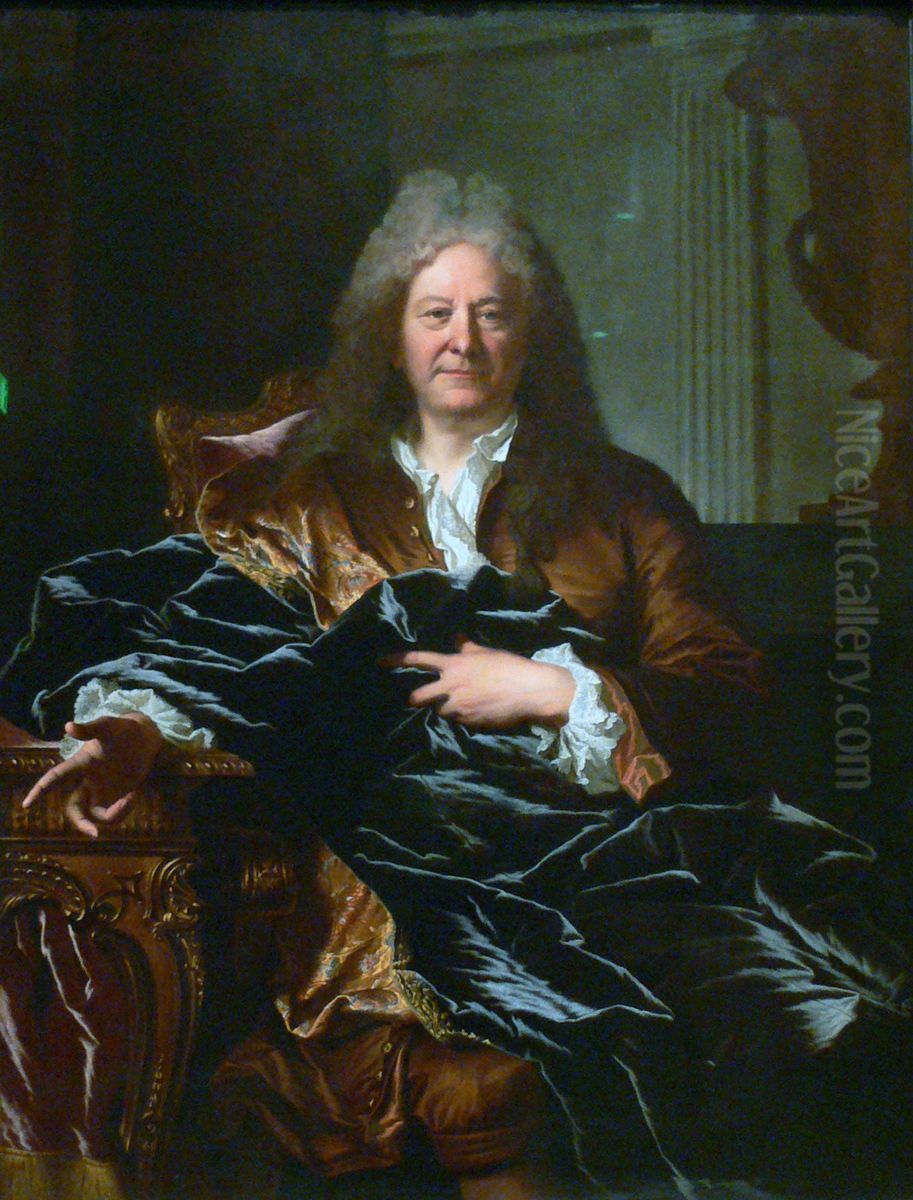Antoine Paris Oil Painting by Hyacinthe Rigaud