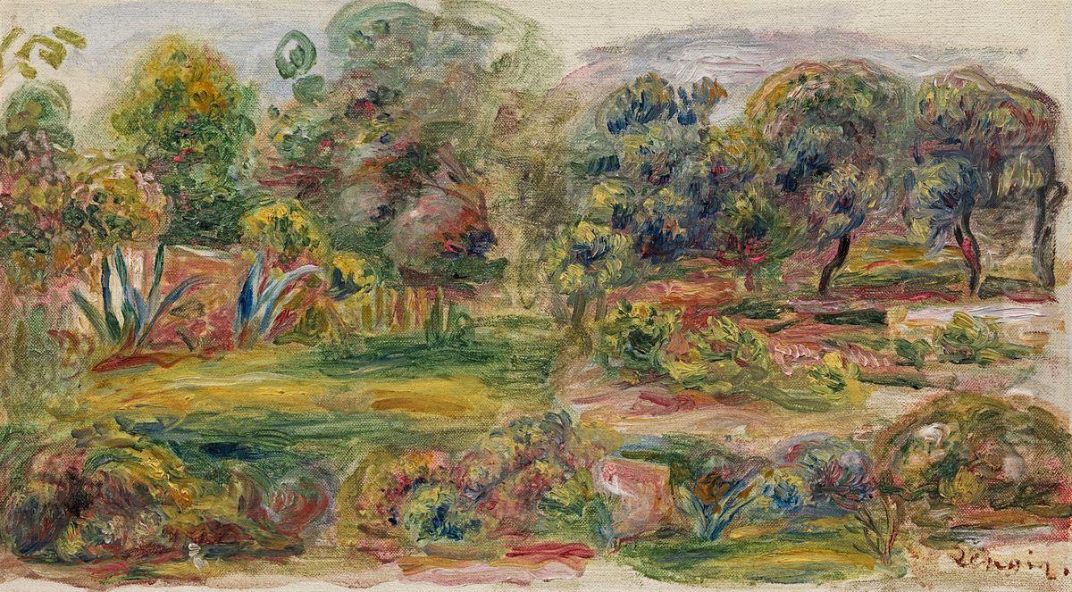Paysage du Midi Oil Painting by Pierre Auguste Renoir