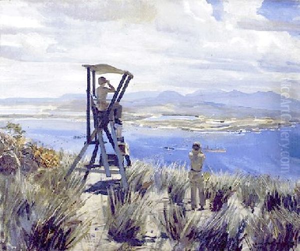 Guantanamo Bay Oil Painting by unknown