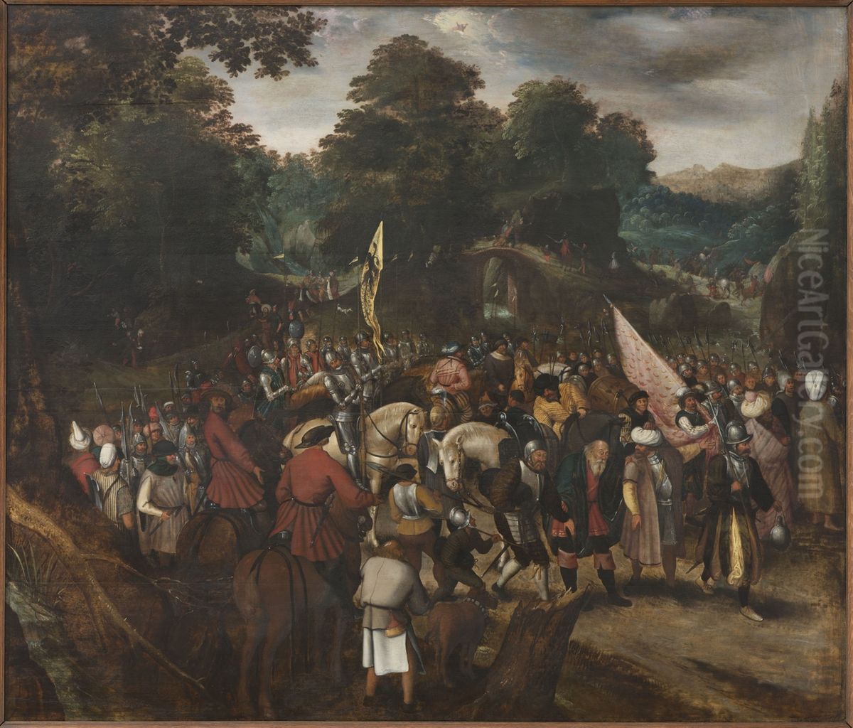 Bekering van Saulus Oil Painting by Pieter Brueghel the Younger