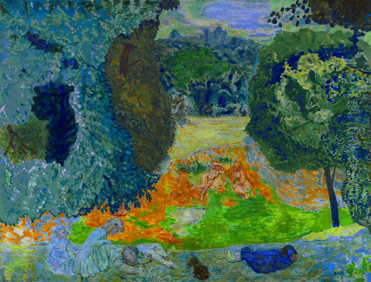Summer, 1917 Oil Painting by Pierre Bonnard