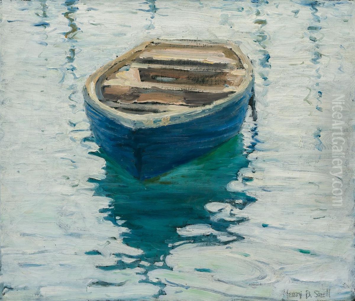 Reflections Oil Painting by Henry B. Snell