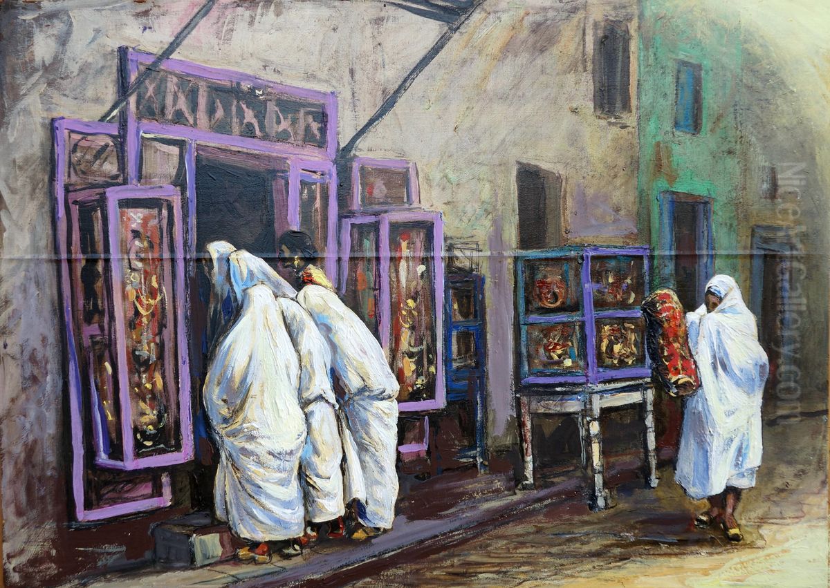 Kairouan Oil Painting by Paolo Boncompagni