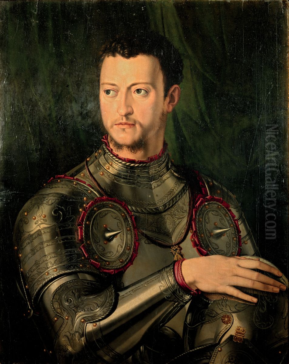 Portrait of Cosimo I de' Medici Oil Painting by Bronzino