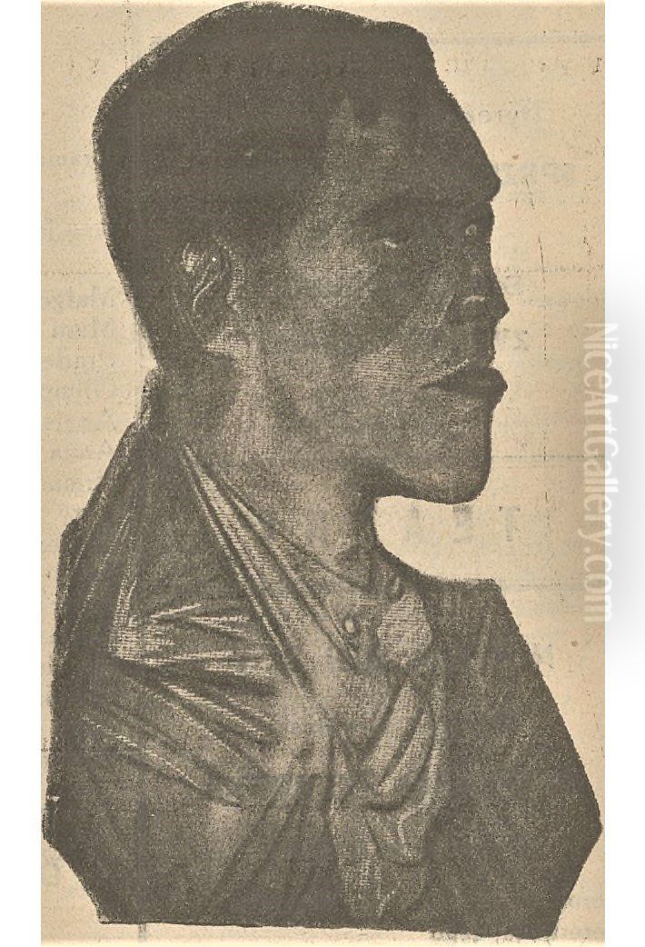 Portret Aleksandra Wata Oil Painting by Stanislaw Ignacy Witkiewicz (Witkacy)