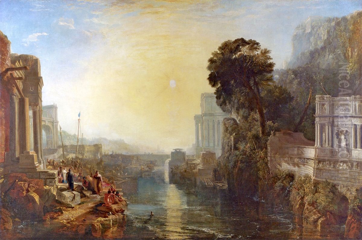 The Rise of the Carthaginian Empire Oil Painting by J. M. W. Turner