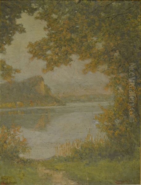 Krajina (2) Oil Painting by Srecko Magolic