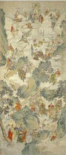 Deities Oil Painting by Li Can