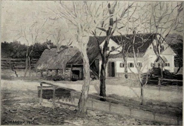 Partija s Crnuc Oil Painting by Srecko Magolic