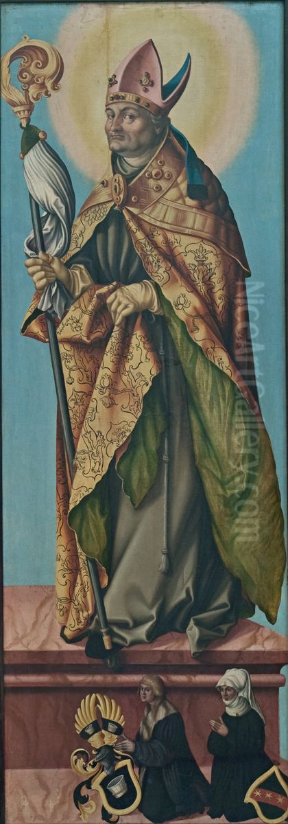 Heiliger Ludwig von Toulouse Oil Painting by Hans Baldung Grien