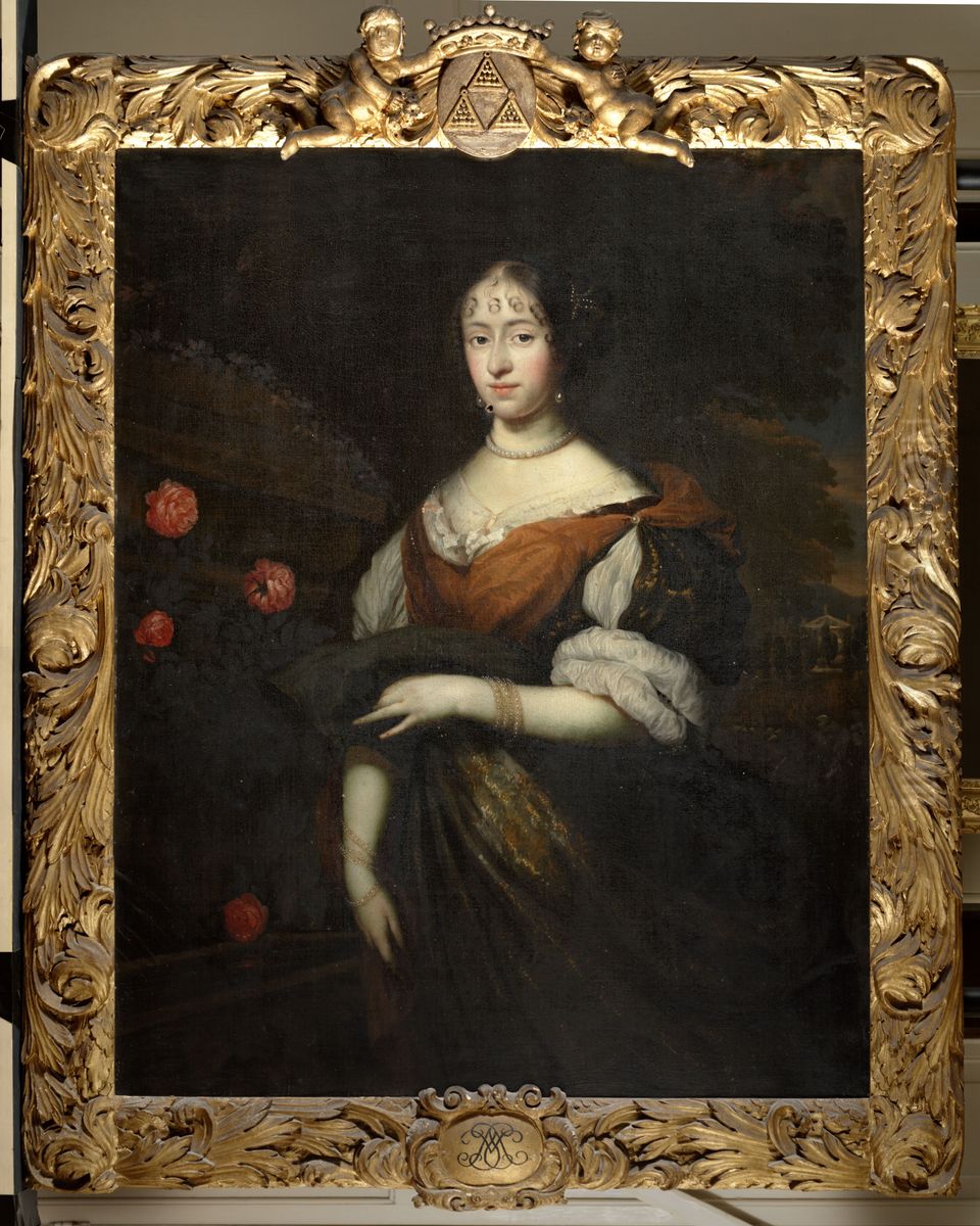 Portret van Maria Sweerts (1649-1720) Oil Painting by Jan de Baen