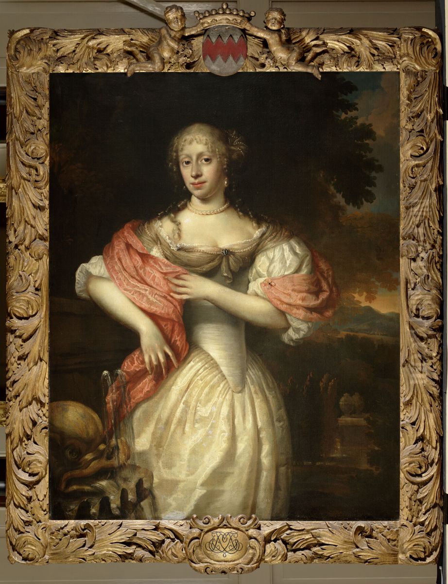 Portrait of Antoinette van Foreest (1674-1697) Oil Painting by Jan de Baen