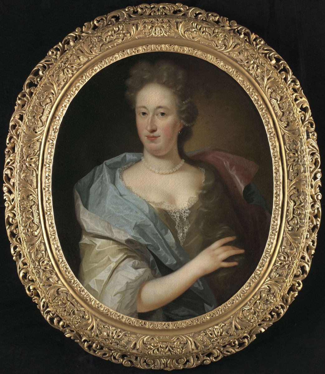 Portret van Eva Maria de Groot (1677-1706) Oil Painting by Juriaen Pool