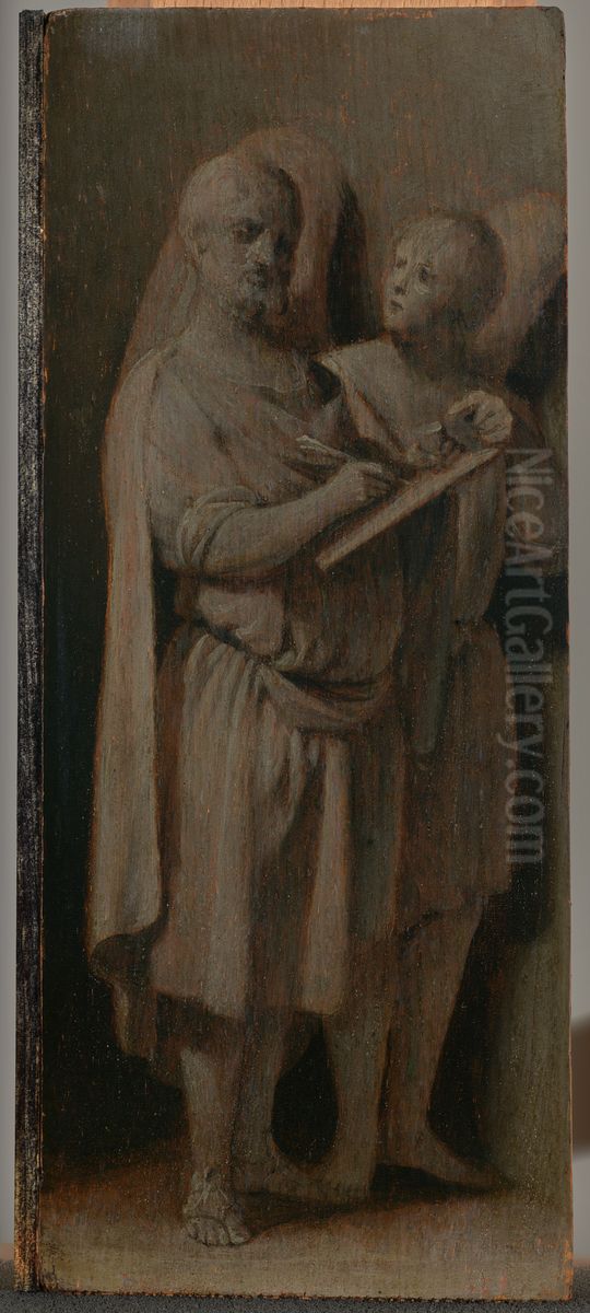 Vier evangelisten: Matteus Oil Painting by Caesar Van Everdingen