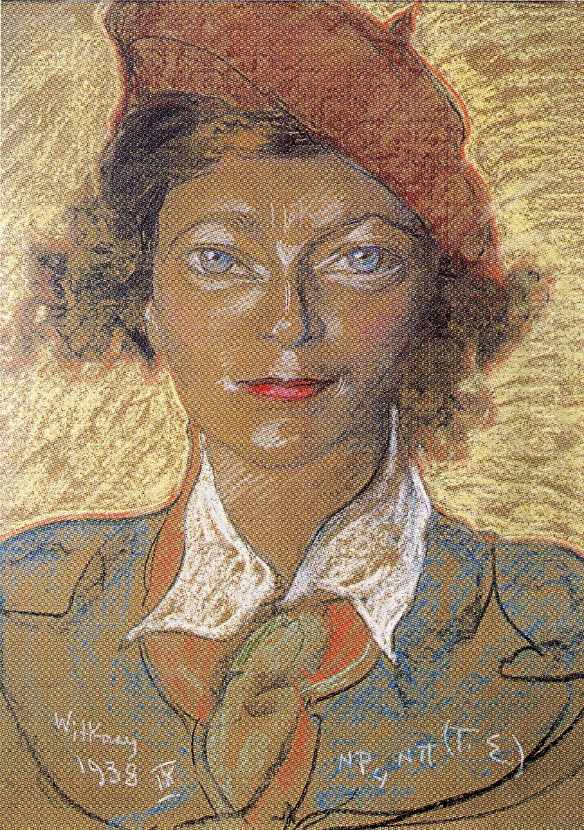 Portret Heleny Staniewskiej Oil Painting by Stanislaw Ignacy Witkiewicz (Witkacy)