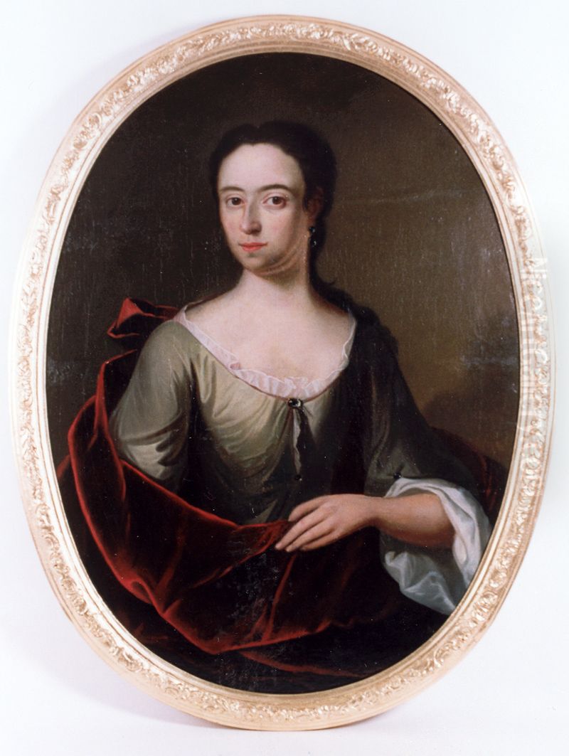 Portrait of Johanna Wilhelmina de Beaufort (1717-1789) Oil Painting by Gerhard Jan Palthe