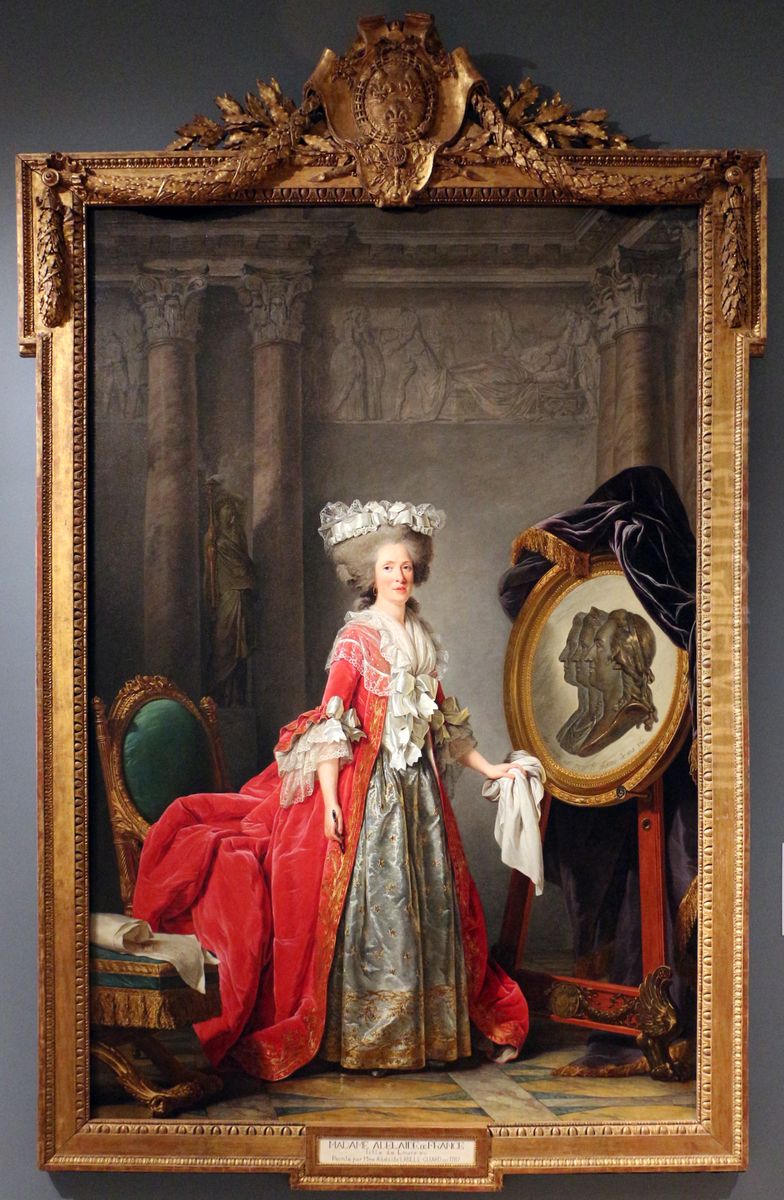 Portrait de Madame Adelaide Oil Painting by Adelaide Labille-Guiard